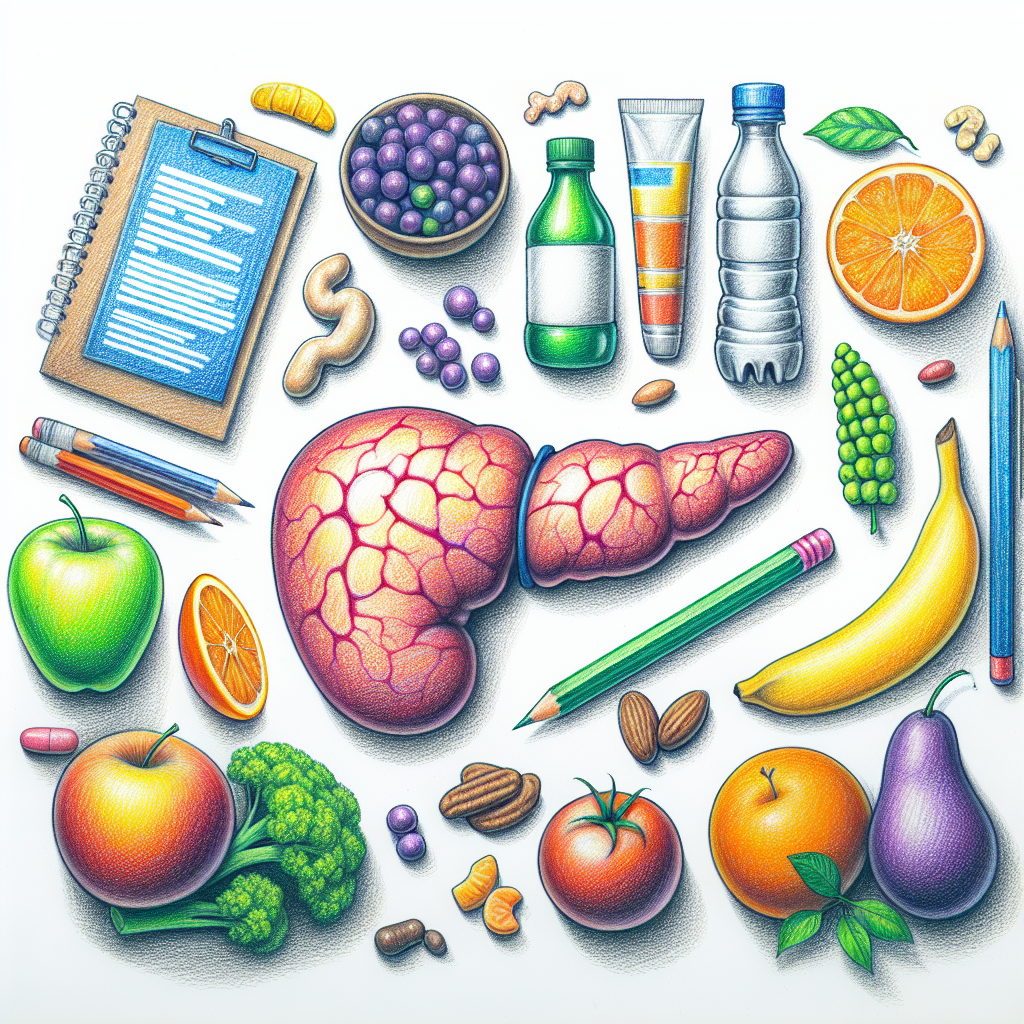 Pastelková ilustrace znázorňující téma: Zdraví