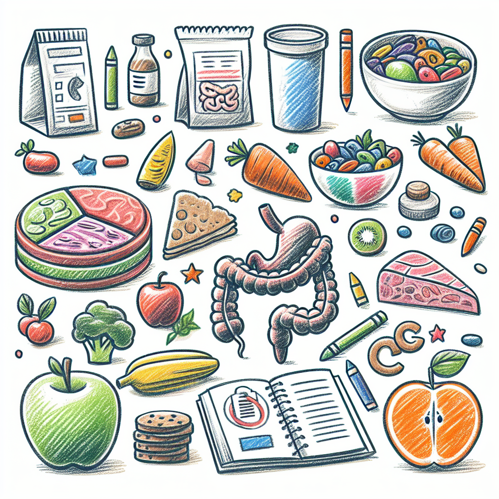 Pastelková ilustrace znázorňující téma: Stravování