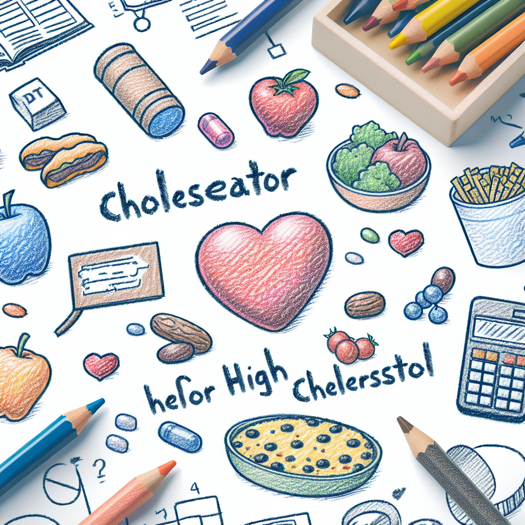 Pastelková ilustrace znázorňující téma: Zdraví