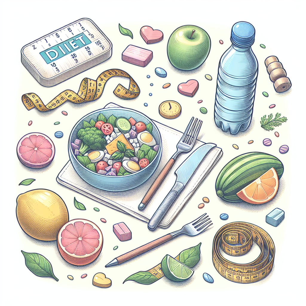 Pastelková ilustrace znázorňující téma: Zdravá výživa
