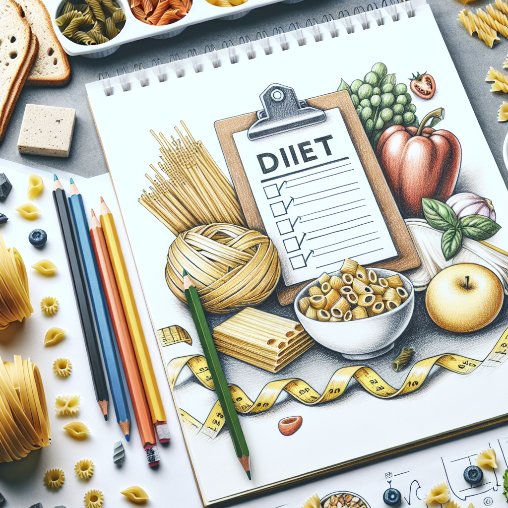 Pastelková ilustrace znázorňující téma: Zdravé stravování