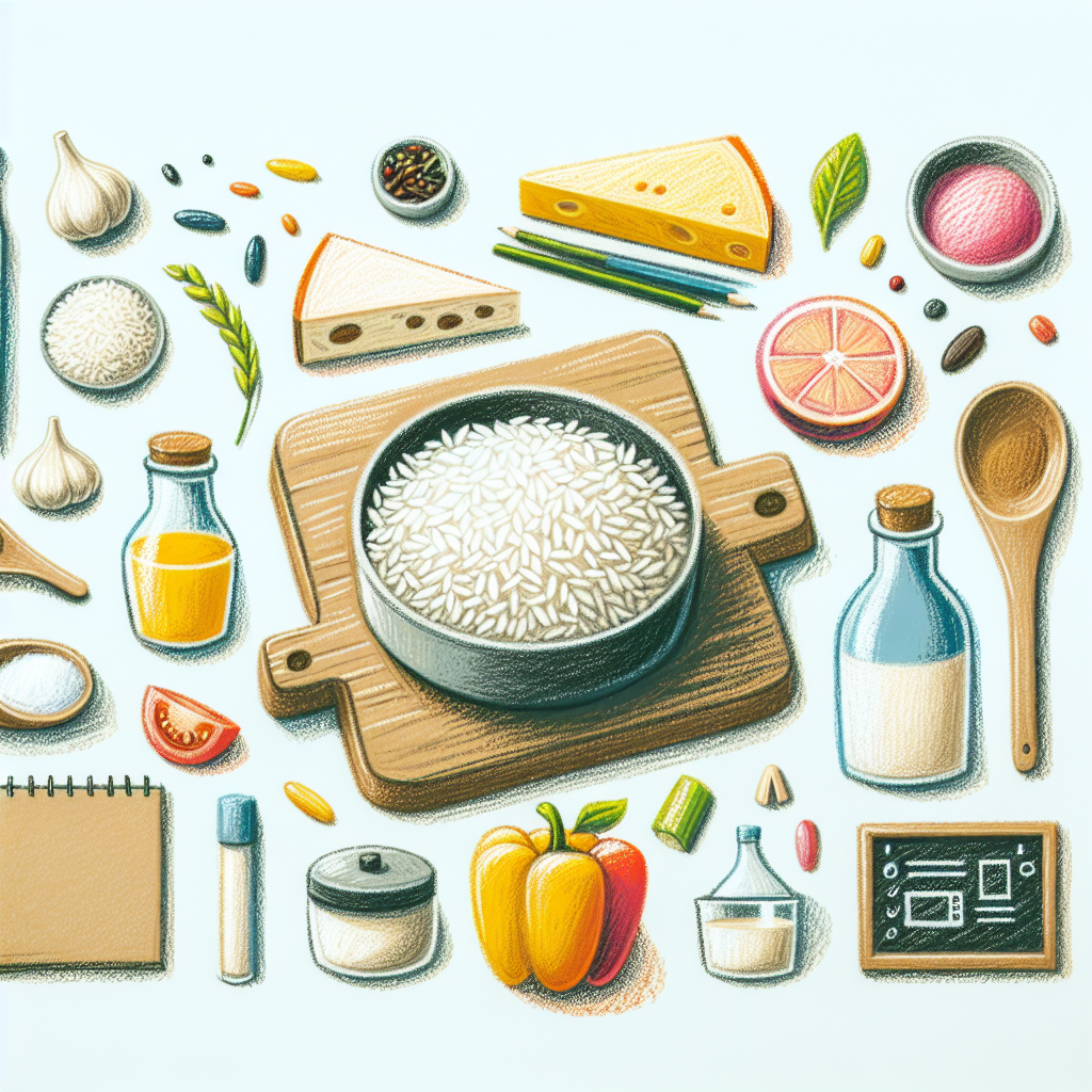 Pastelková ilustrace znázorňující téma: Vaření