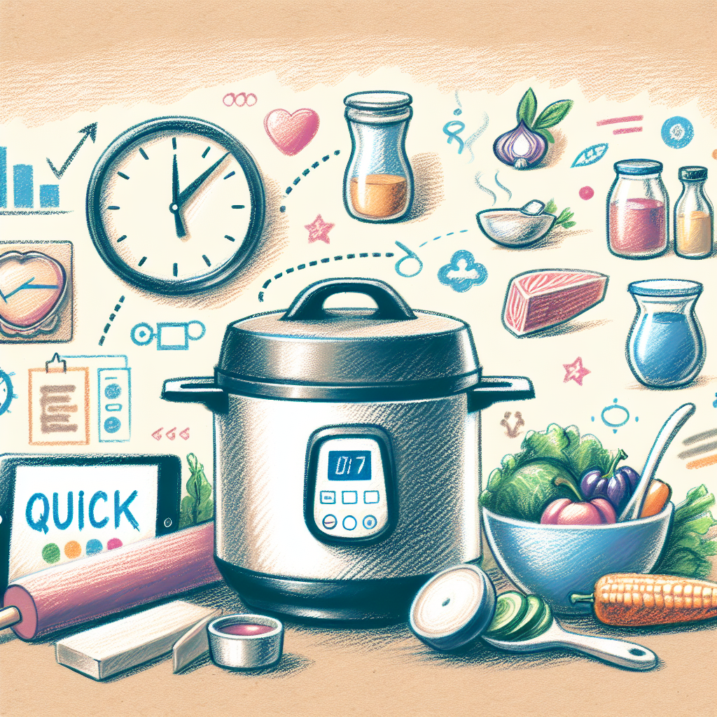 Pastelková ilustrace znázorňující téma: Vaření