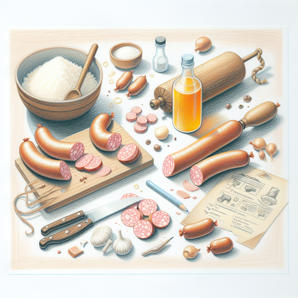 Pastelková ilustrace znázorňující téma: Kuchyně