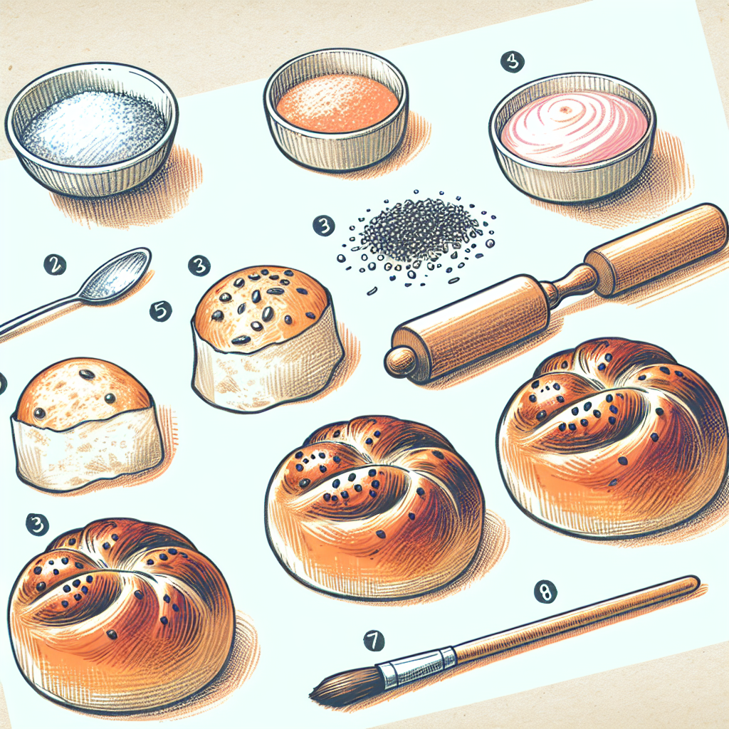 Pastelková ilustrace znázorňující téma: Recepty