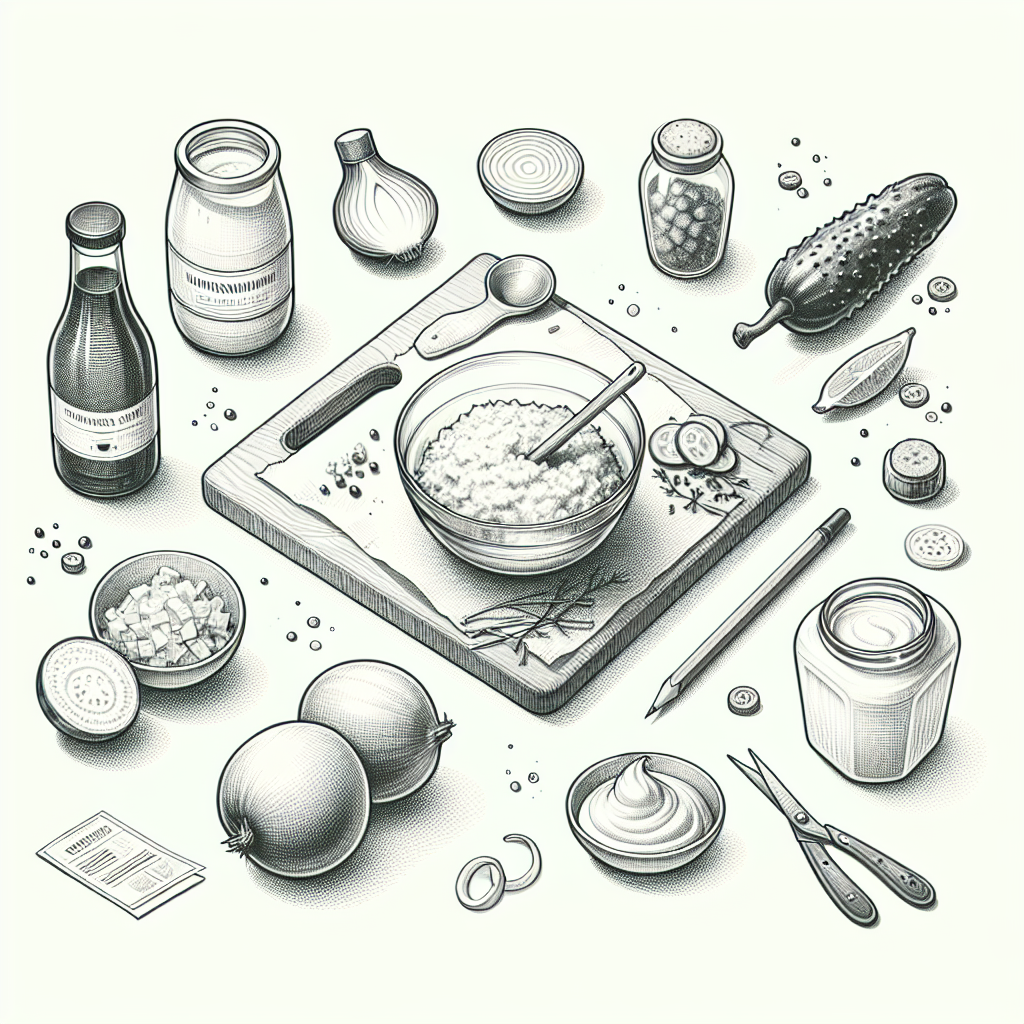 Pastelková ilustrace znázorňující téma: Recepty