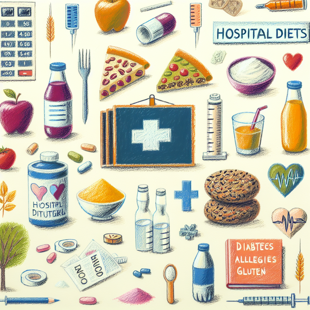 Pastelková ilustrace znázorňující téma: Výživa a zdraví