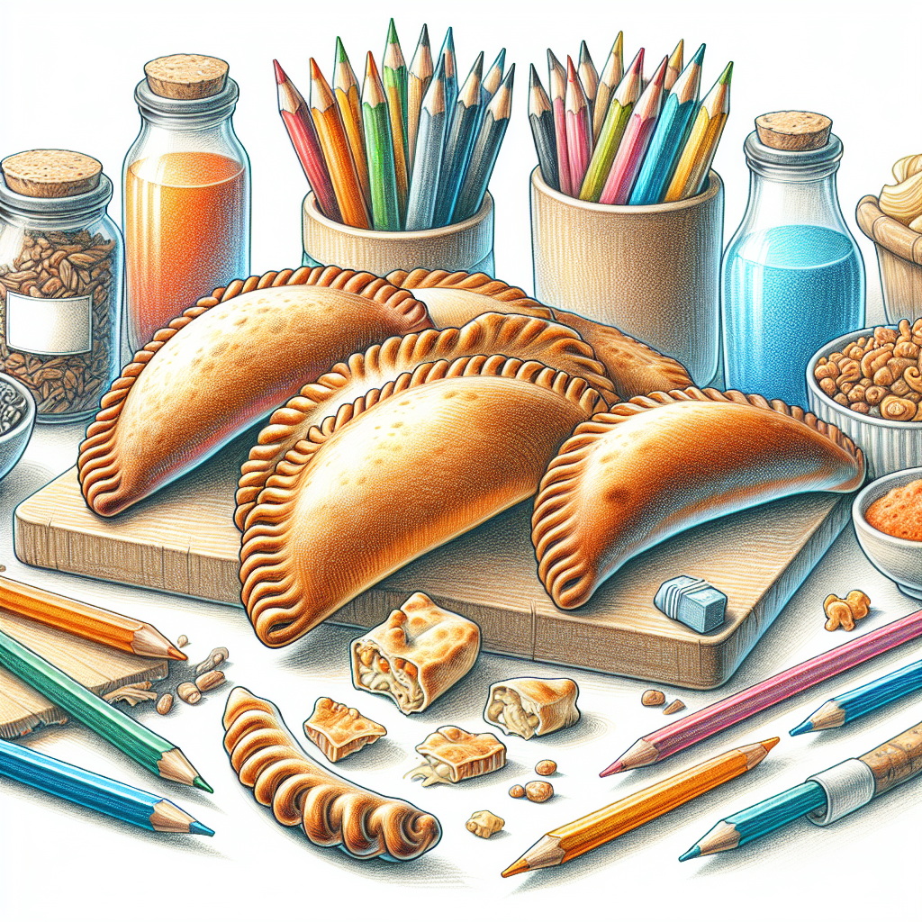 Pastelková ilustrace znázorňující téma: Recepty