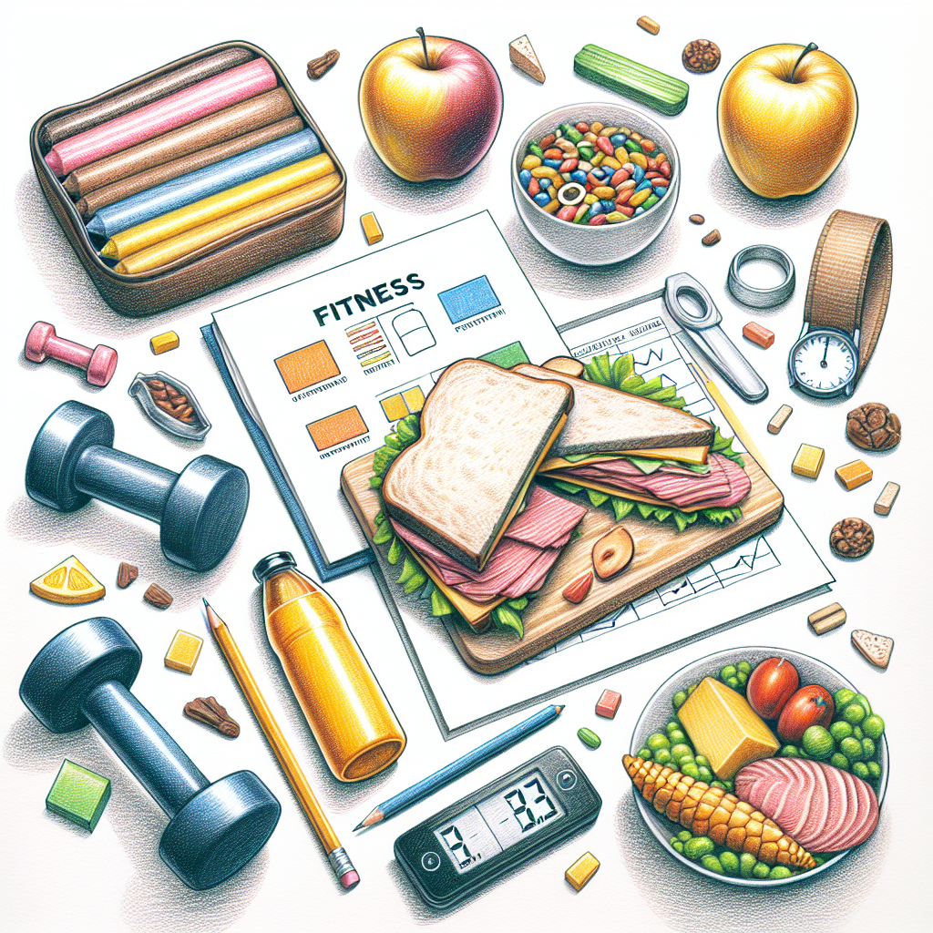 Pastelková ilustrace znázorňující téma: Zdravá Výživa