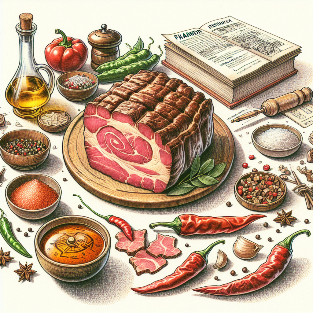 Pastelková ilustrace znázorňující téma: Recepty