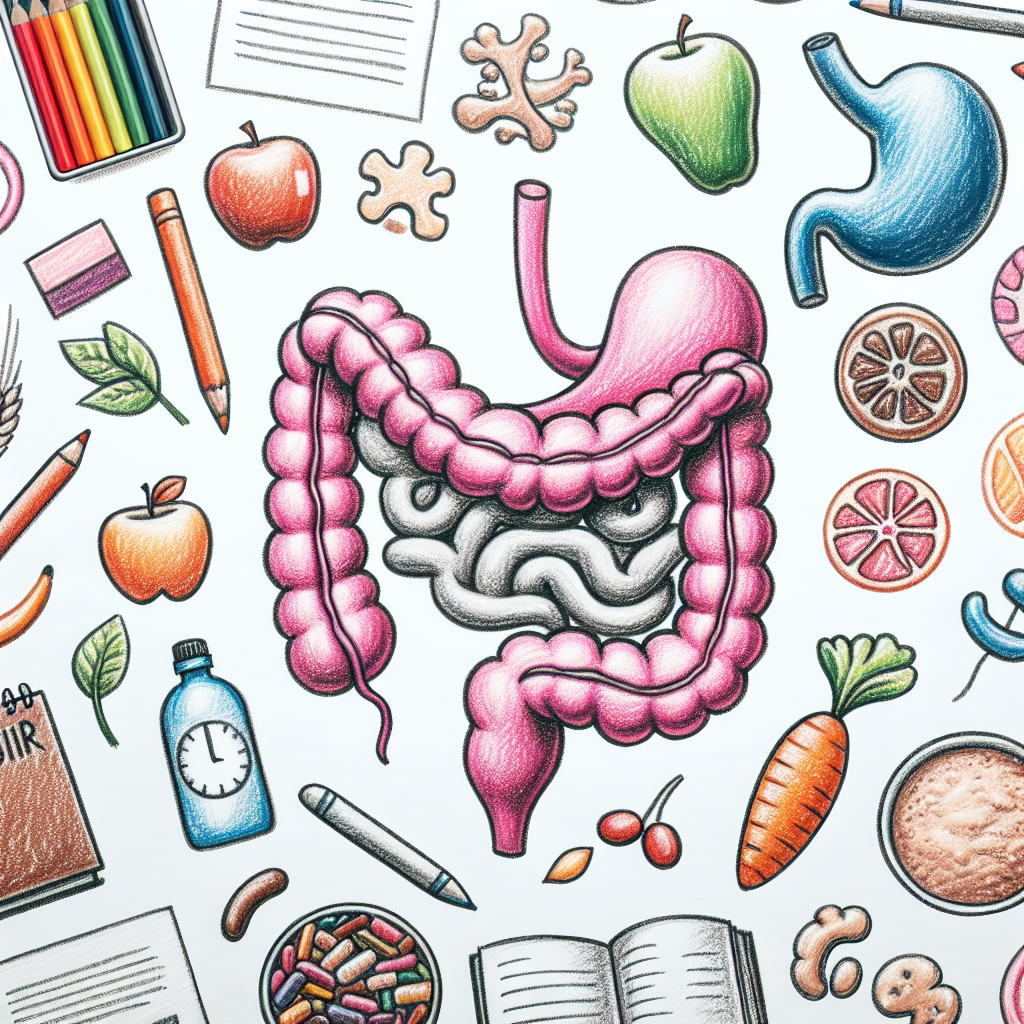 Pastelková ilustrace znázorňující téma: Zdravá výživa