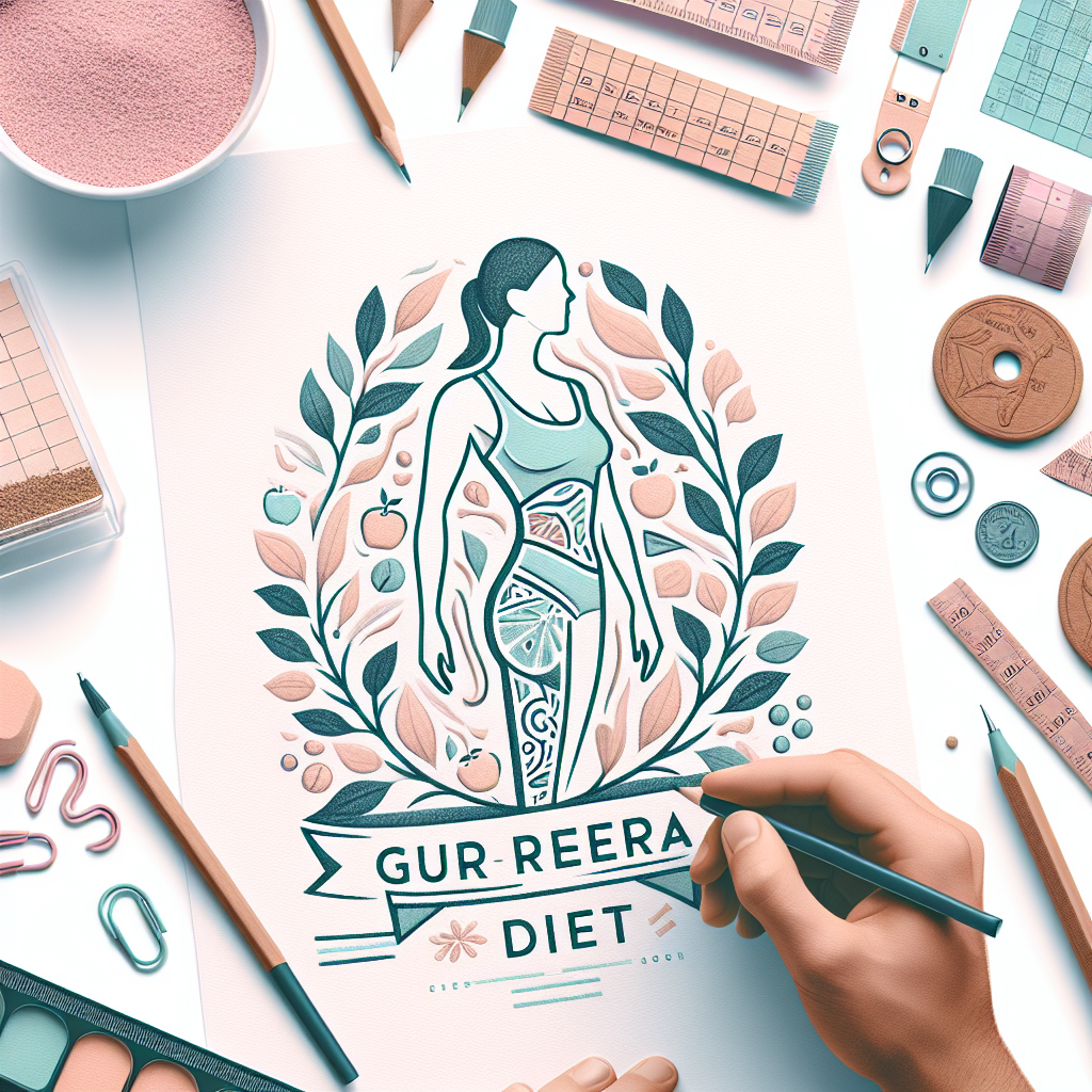 Pastelková ilustrace znázorňující téma: Diety a zdraví