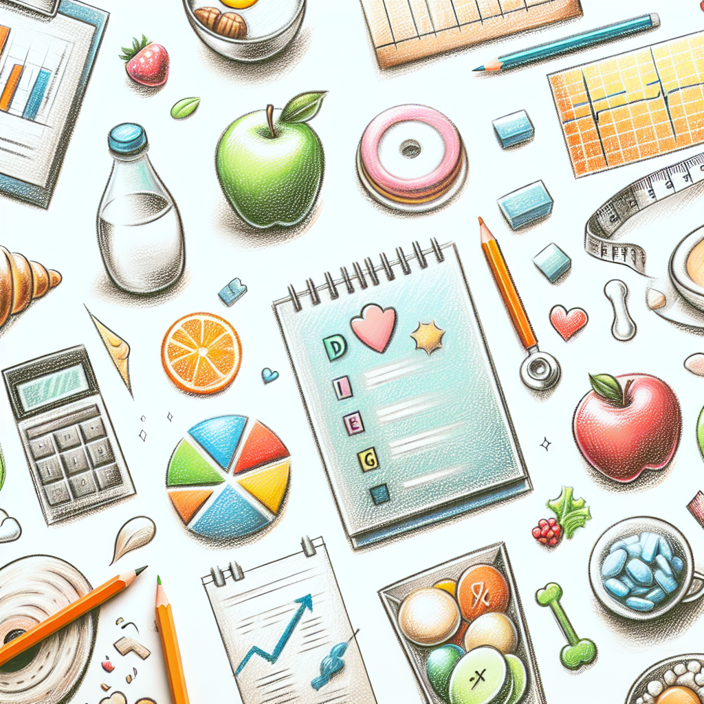 Pastelková ilustrace znázorňující téma: Výživa