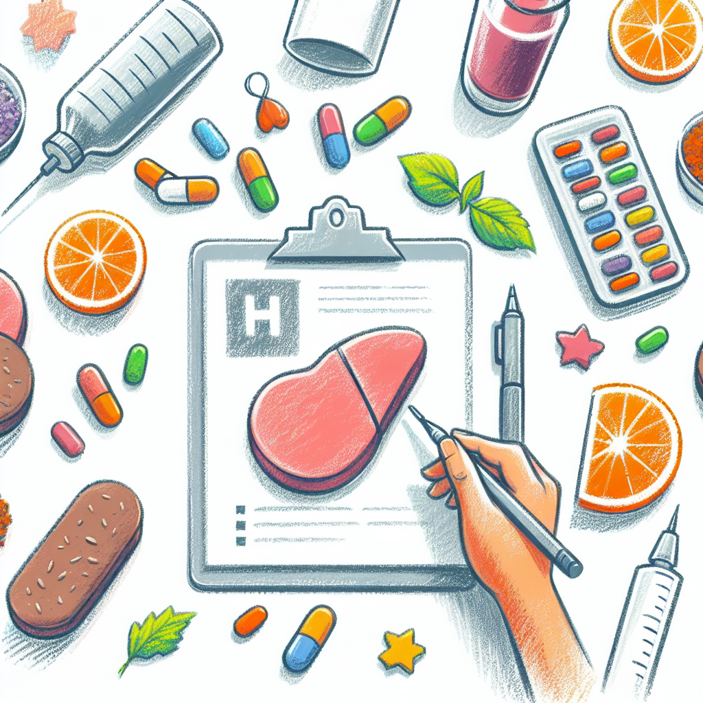 Pastelková ilustrace znázorňující téma: Hepatitida E