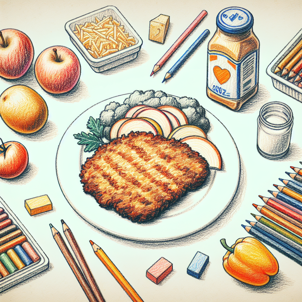 Pastelková ilustrace znázorňující téma: Kulinářství
