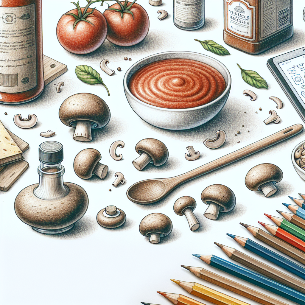 Pastelková ilustrace znázorňující téma: Recepty