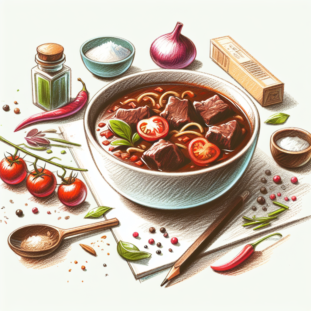 Pastelková ilustrace znázorňující téma: Recepty