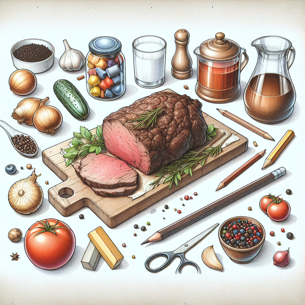 Pastelková ilustrace znázorňující téma: Recepty