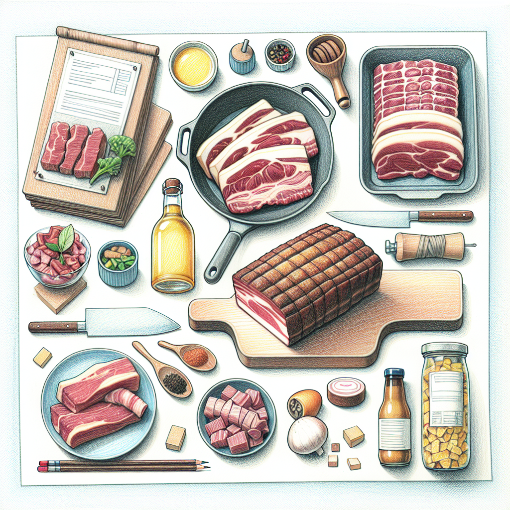 Pastelková ilustrace znázorňující téma: Recepty