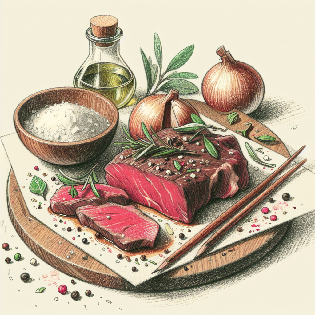 Pastelková ilustrace znázorňující téma: Recepty