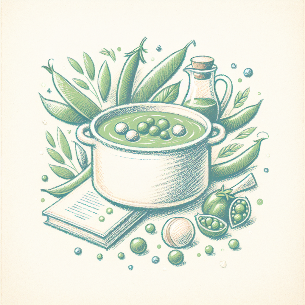 Pastelková ilustrace znázorňující téma: Recepty