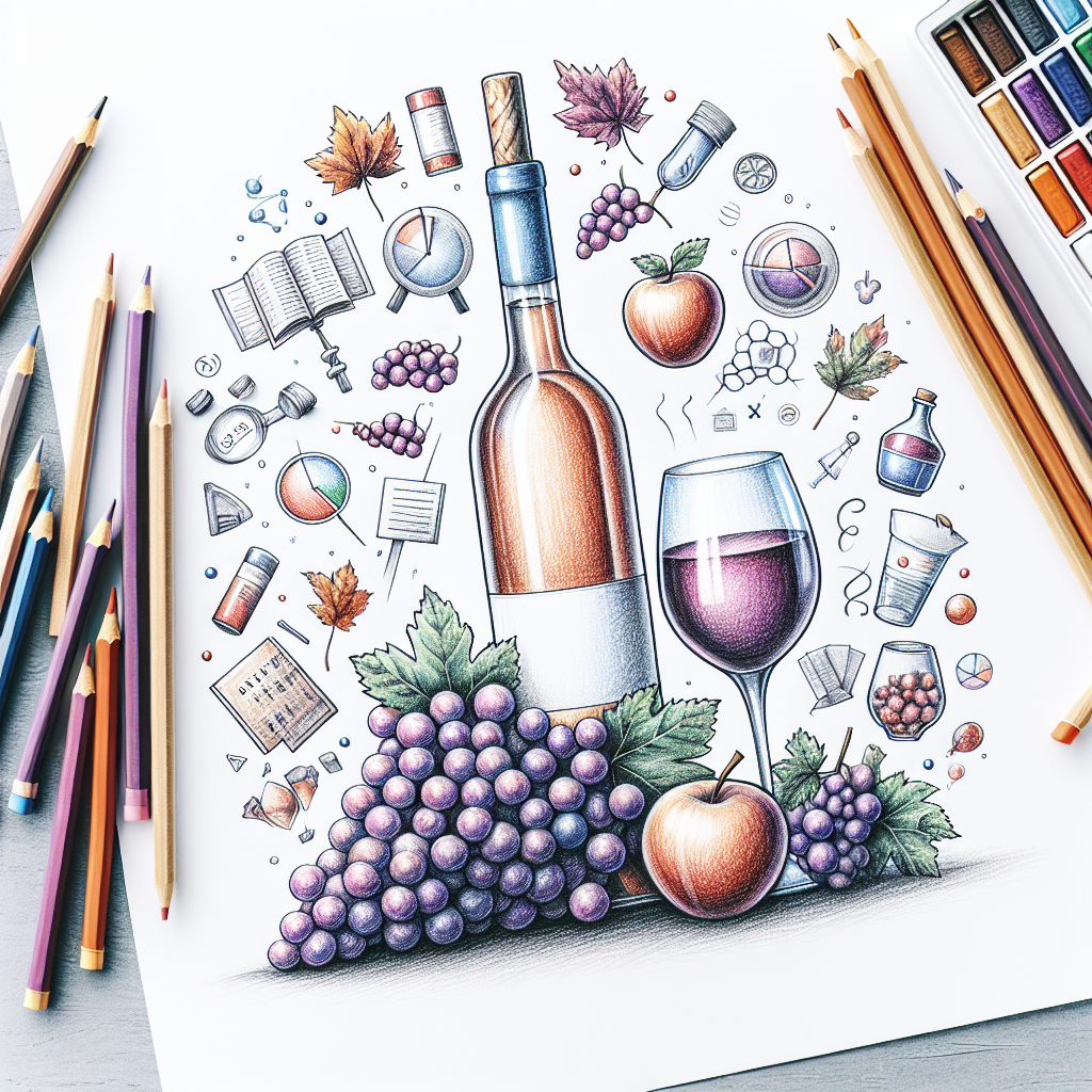 Pastelková ilustrace znázorňující téma: Zdravá výživa