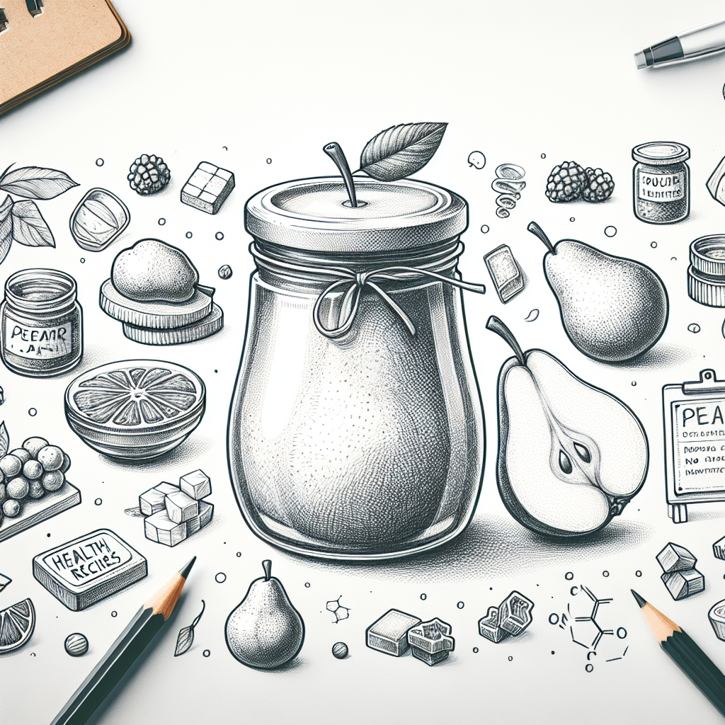 Pastelková ilustrace znázorňující téma: Zdravé recepty