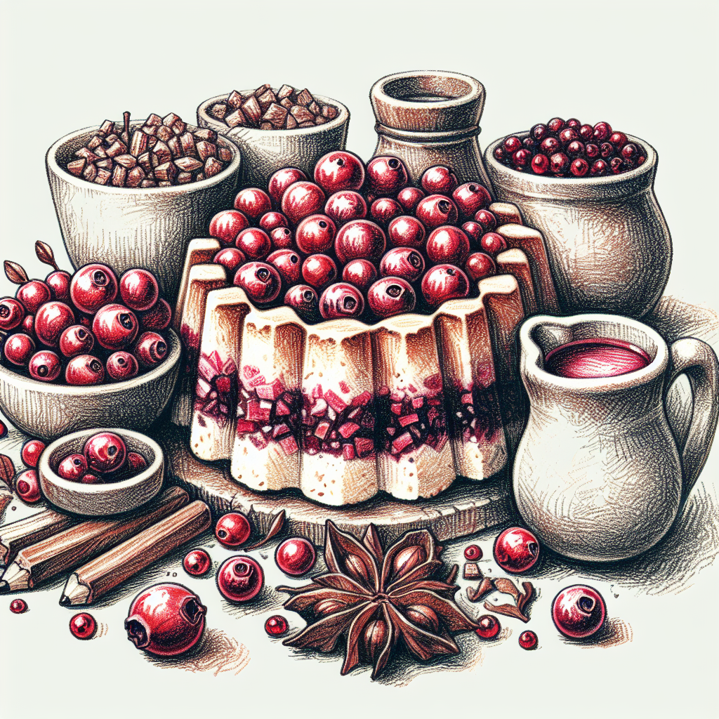 Pastelková ilustrace znázorňující téma: Dezerty