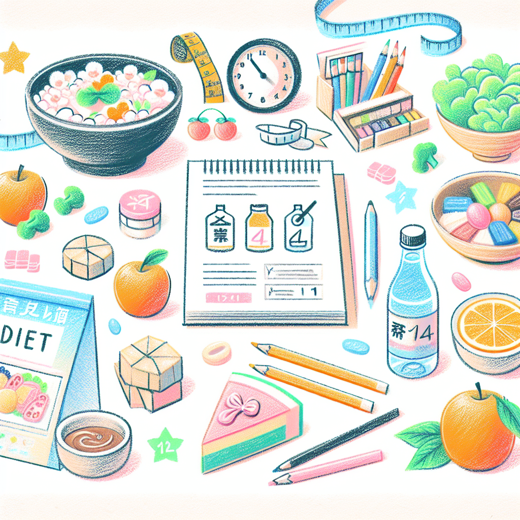 Pastelková ilustrace znázorňující téma: Zdravé stravování