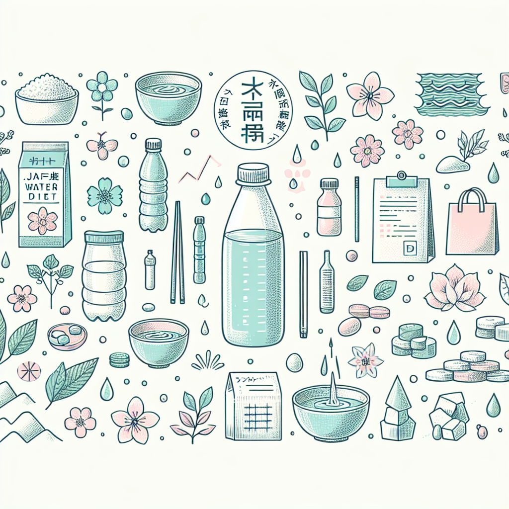 Pastelková ilustrace znázorňující téma: Diety