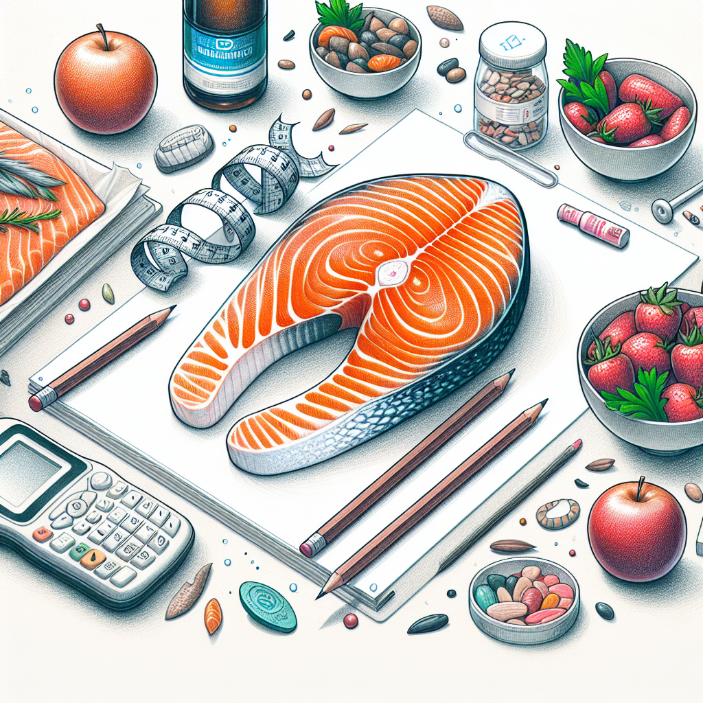 Pastelková ilustrace znázorňující téma: Zdravá strava