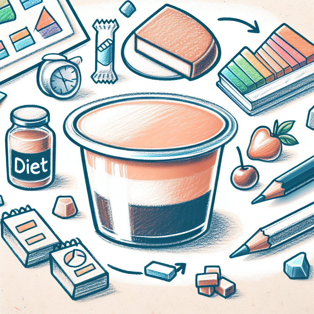 Pastelková ilustrace znázorňující téma: Zdravá výživa