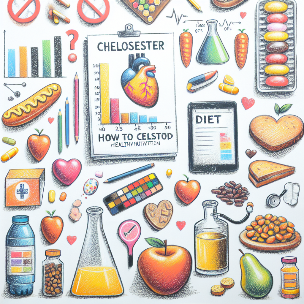 Pastelková ilustrace znázorňující téma: Zdravá výživa