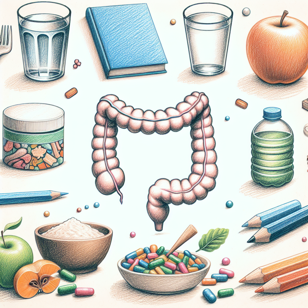 Pastelková ilustrace znázorňující téma: Zdravá výživa