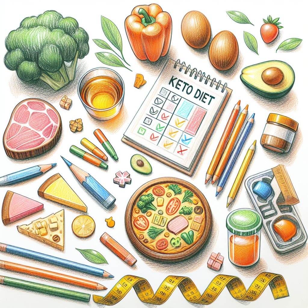 Pastelková ilustrace znázorňující téma: Zdravé stravování