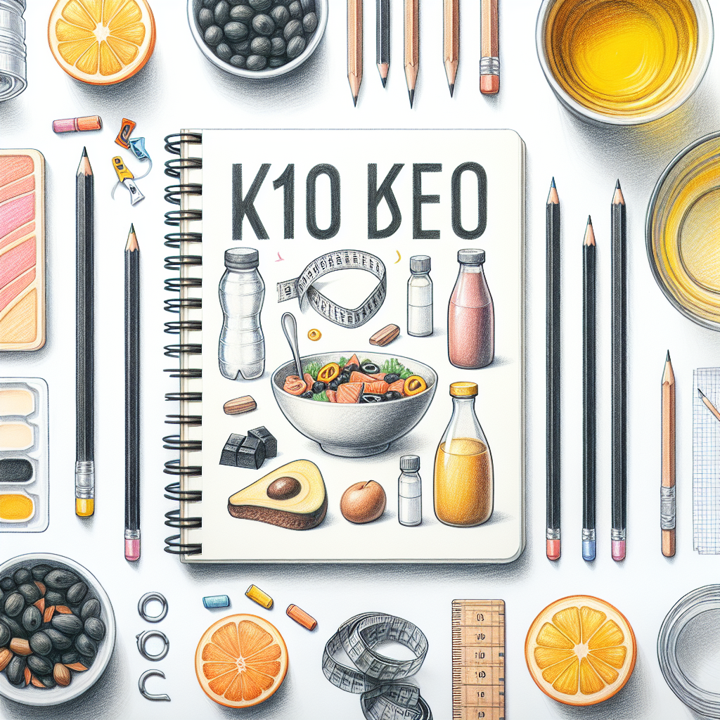 Pastelková ilustrace znázorňující téma: Keto dieta