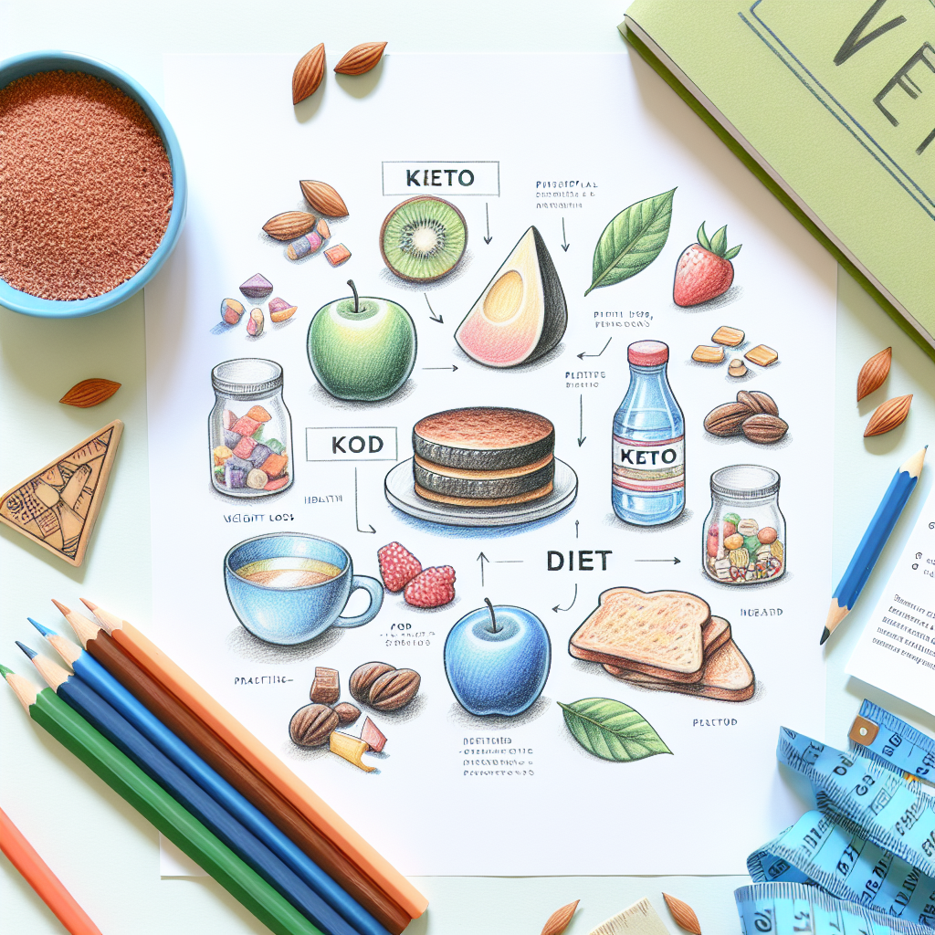 Pastelková ilustrace znázorňující téma: Zdravá výživa