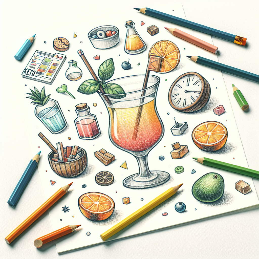 Pastelková ilustrace znázorňující téma: Zdravá strava