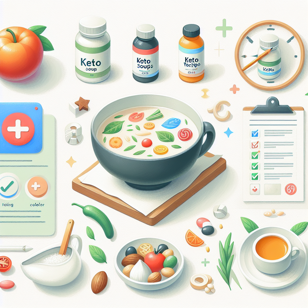 Pastelková ilustrace znázorňující téma: Keto dieta