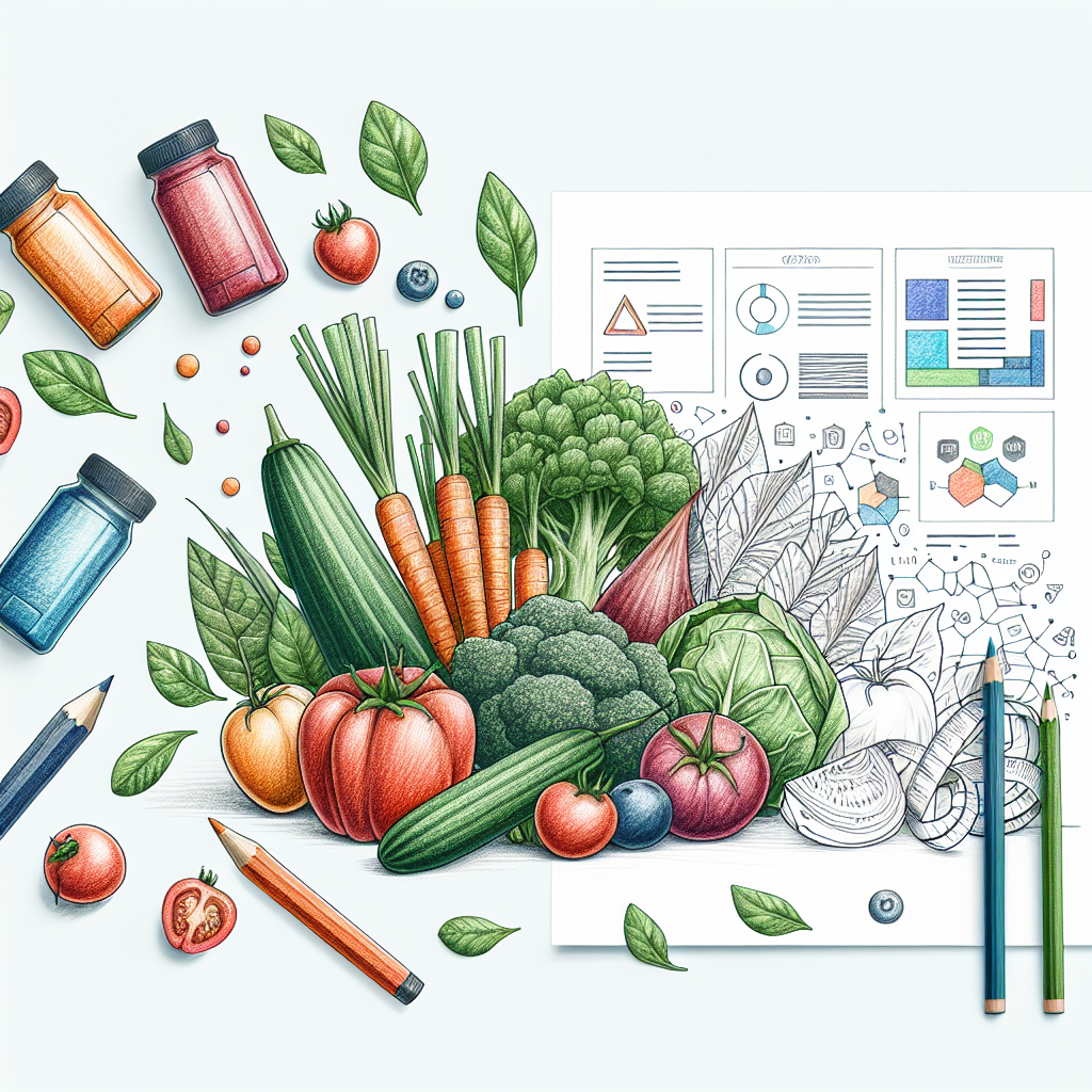 Pastelková ilustrace znázorňující téma: Keto dieta