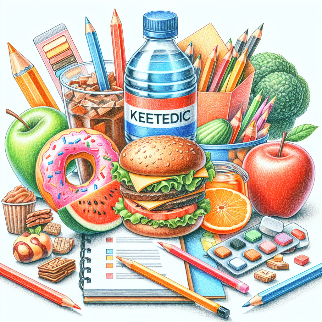 Pastelková ilustrace znázorňující téma: Zdravá výživa