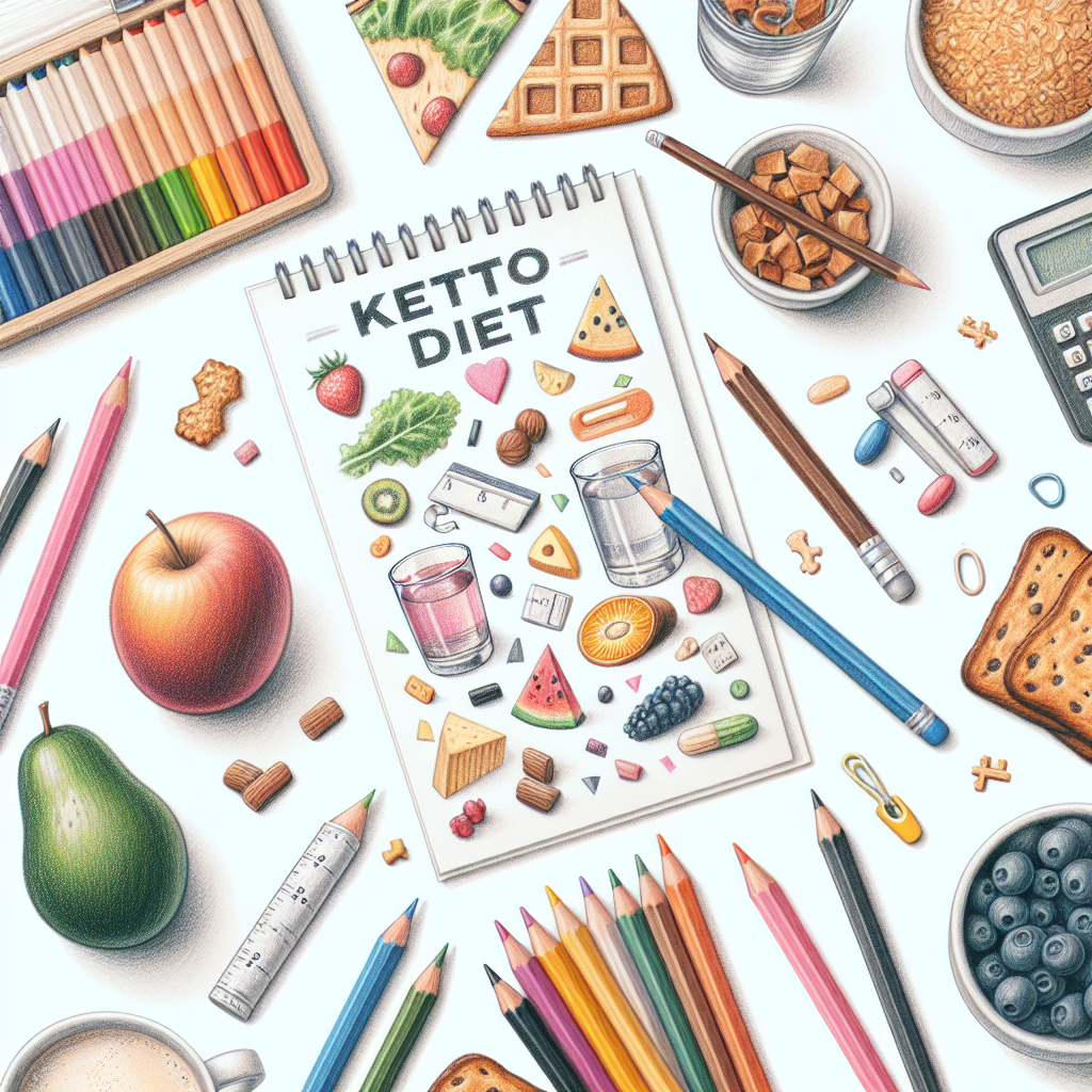 Pastelková ilustrace znázorňující téma: Zdravé stravování