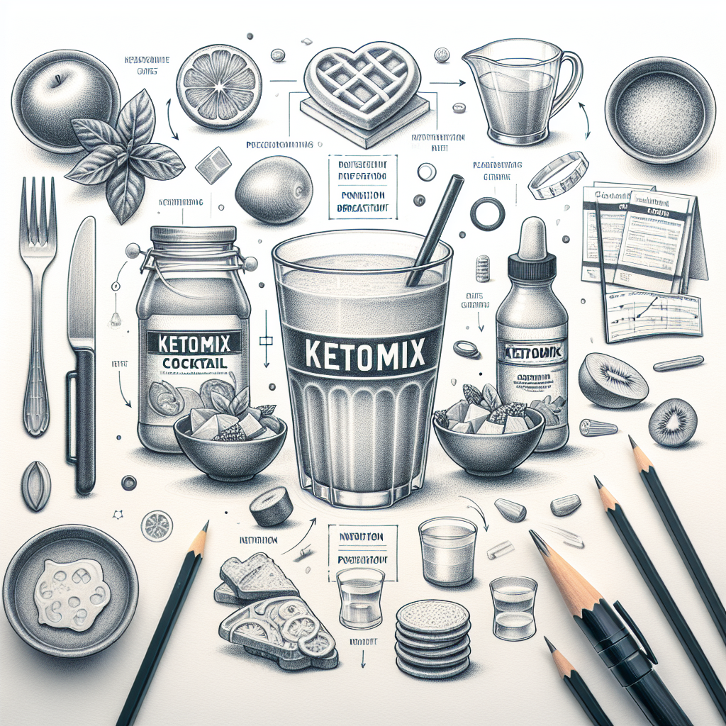 Pastelková ilustrace znázorňující téma: Ketogenní dieta