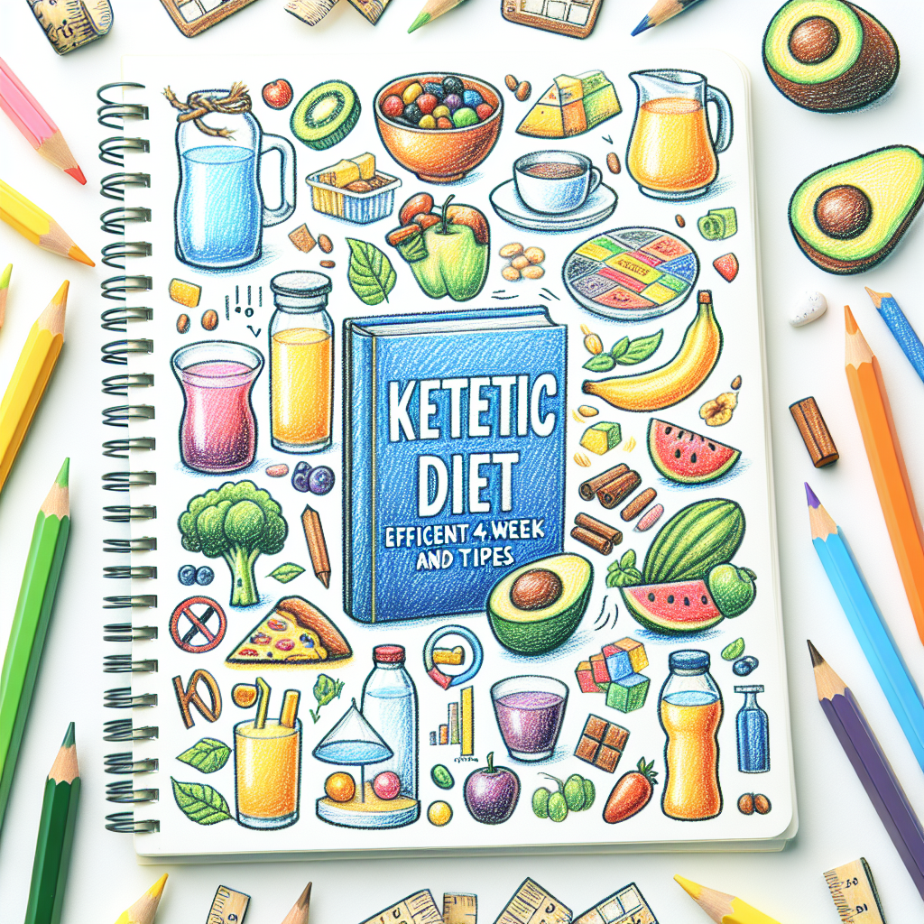 Pastelková ilustrace znázorňující téma: Diety