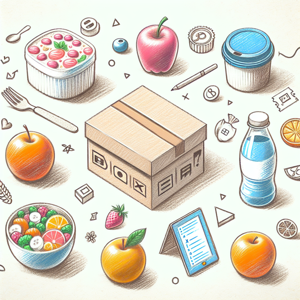 Pastelková ilustrace znázorňující téma: Zdravé stravování