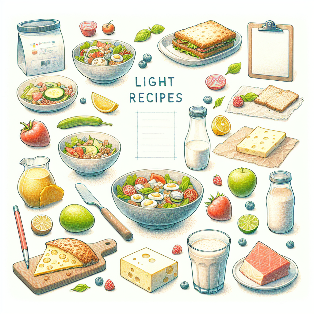 Pastelková ilustrace znázorňující téma: Recepty