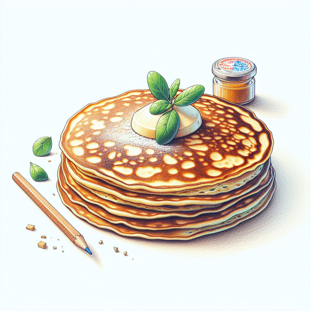 Pastelková ilustrace znázorňující téma: Recepty