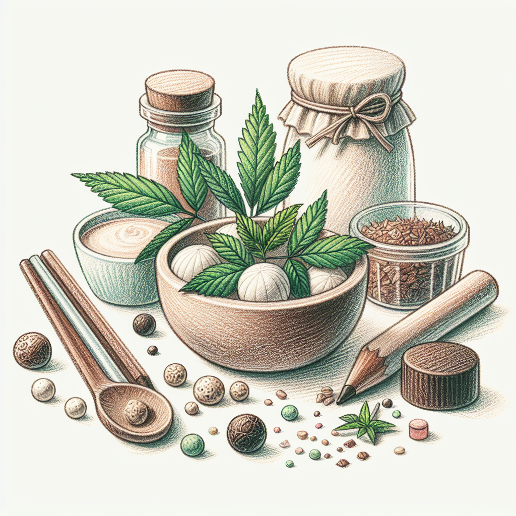 Pastelková ilustrace znázorňující téma: Recepty