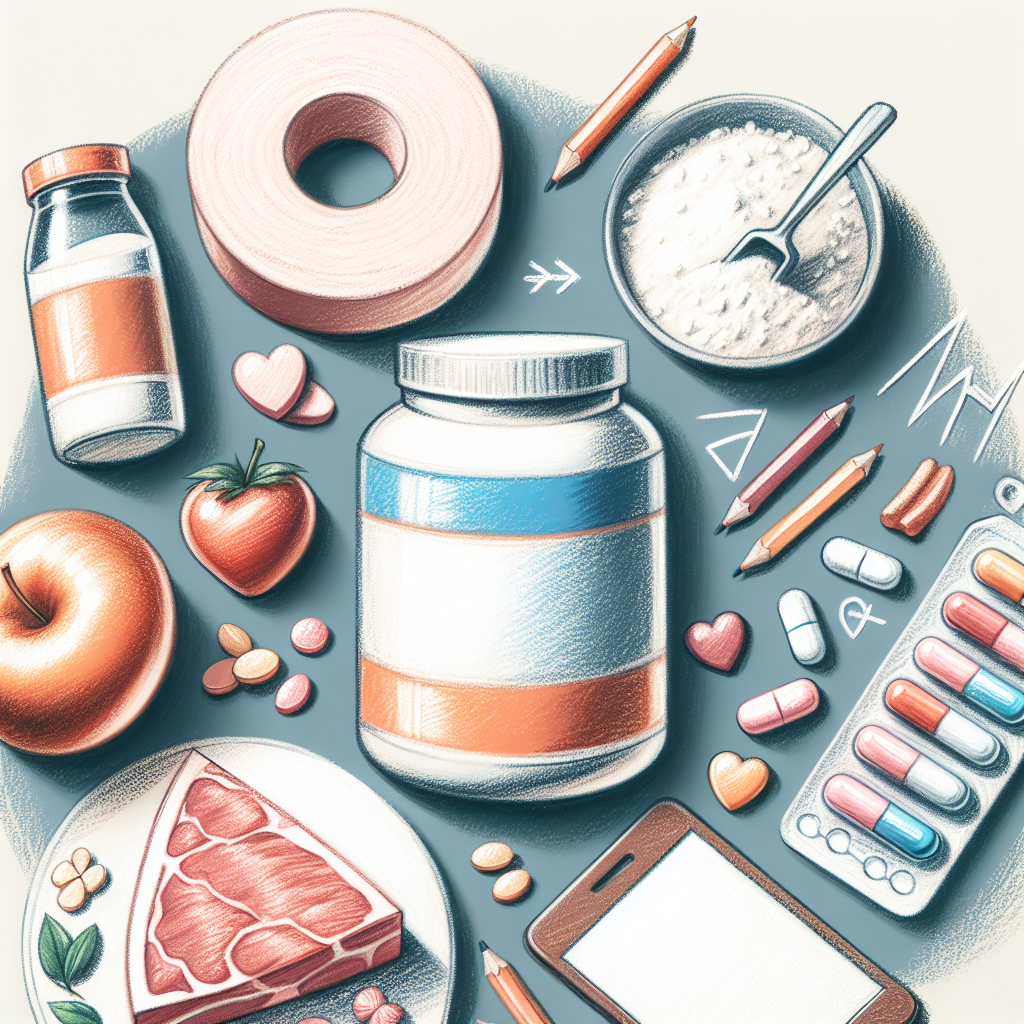 Pastelková ilustrace znázorňující téma: Výživa