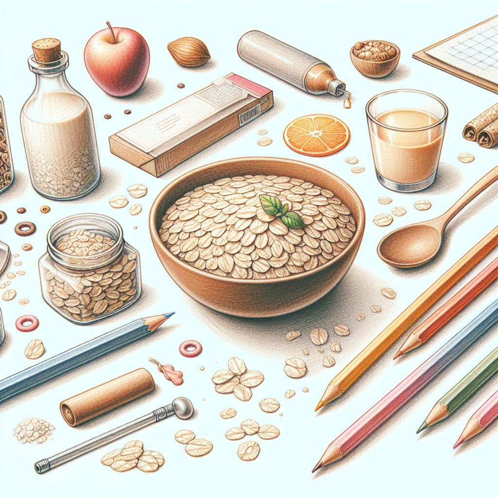 Pastelková ilustrace znázorňující téma: Recepty